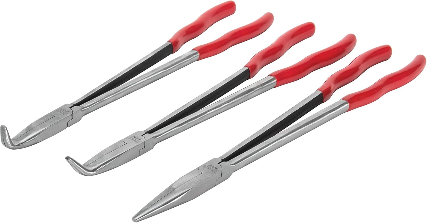 Titan 60787 3-Piece 16-Inch Long Nose Pliers Set - Image 1