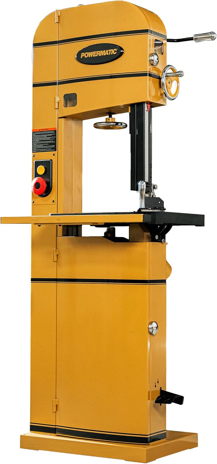 Powermatic ArmorGlide 15-Inch Woodworking Bandsaw, 3 HP, 230V 1Ph (Model PM1500T) - Image 1