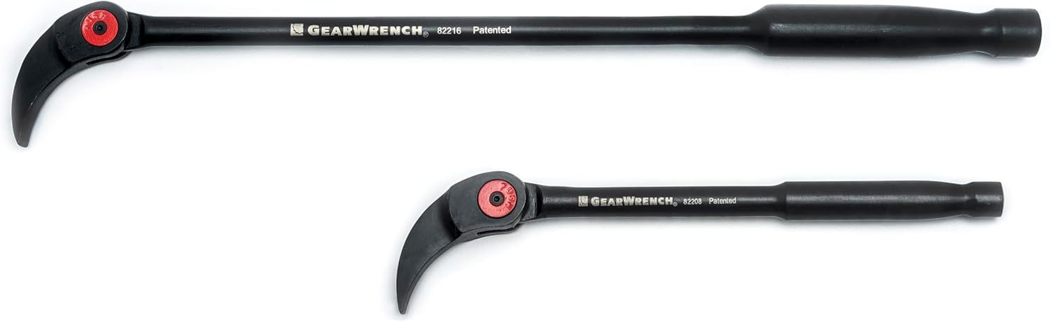 GEARWRENCH 2 Pc. Indexing Pry Bar Set, 8" & 16" - 82300 - Image 1