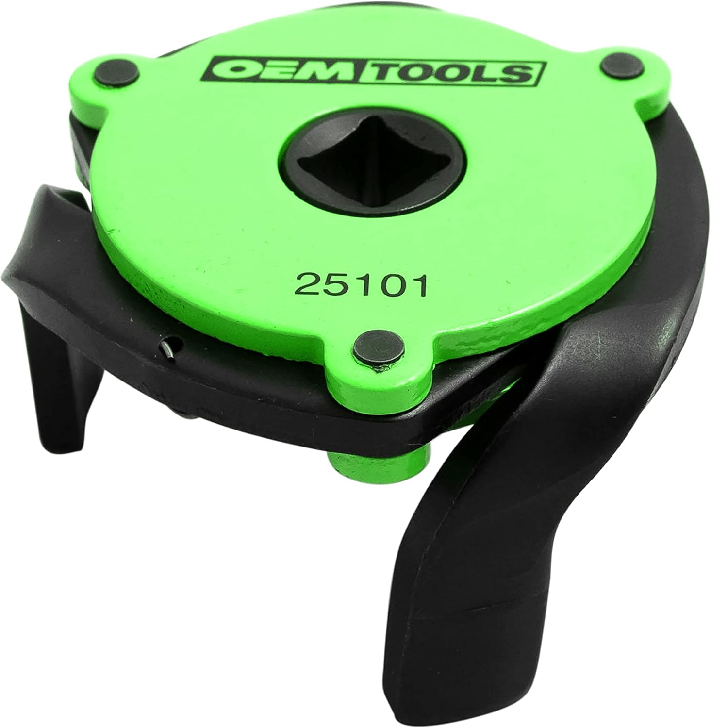 OEMTOOLS 25101 Universal Oil Filter Wrench, 3 Leg Oil Filter Claw, Oil Filter Magnet Removes 2.4"-3.6" Filters, 3/8" Oil Wrench Drive Tool, Compact Oil Filter Remover for Tight Spaces - Image 1