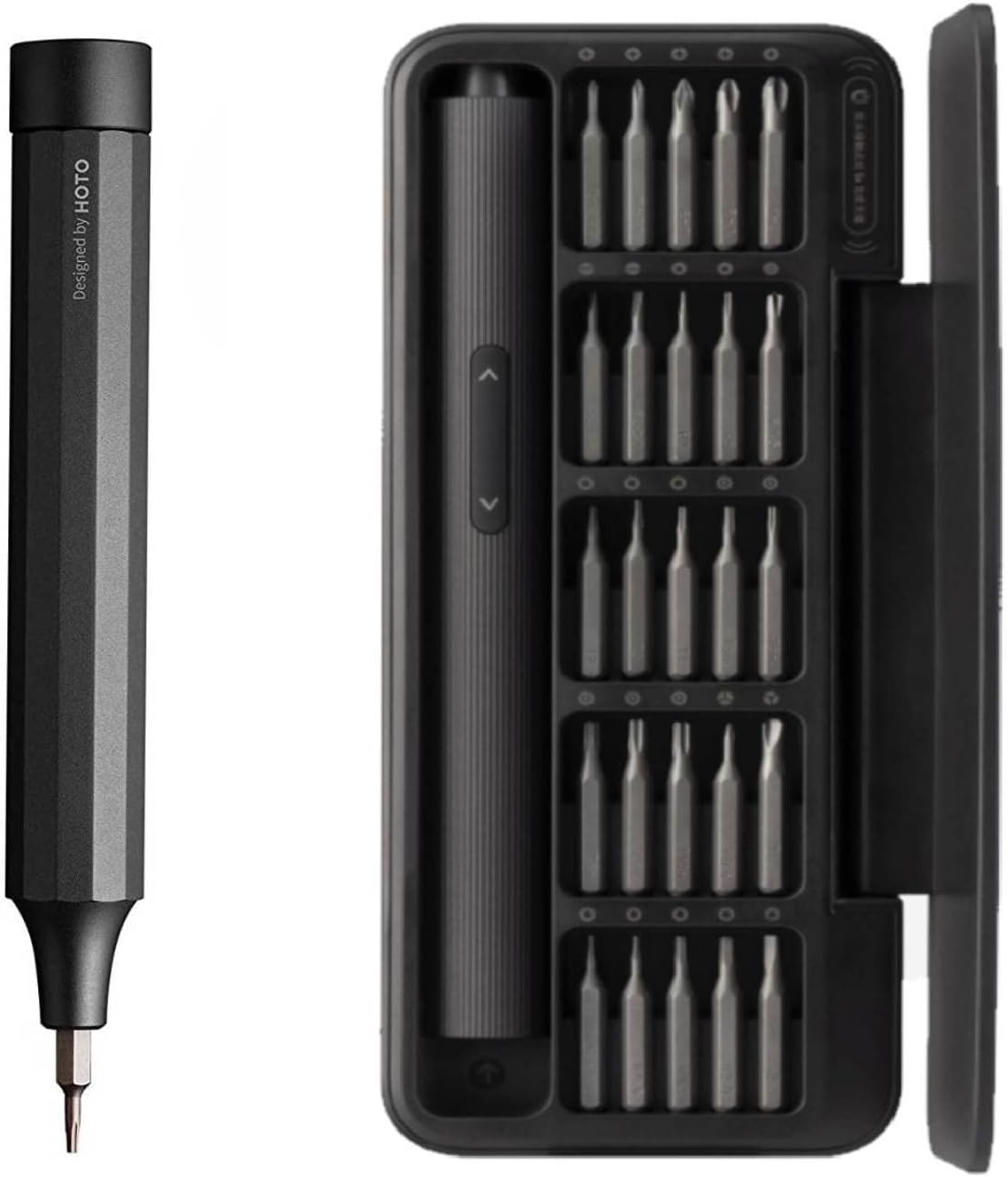 HOTO Screwdriver Set with Precision Electric Screwdriver Set - Image 1