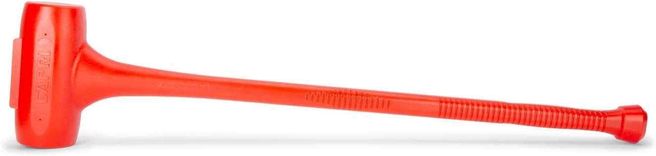 Capri Tools CP10102 C102 12 lb Dead Blow Hammer, 36-1/2", Orange - Image 1