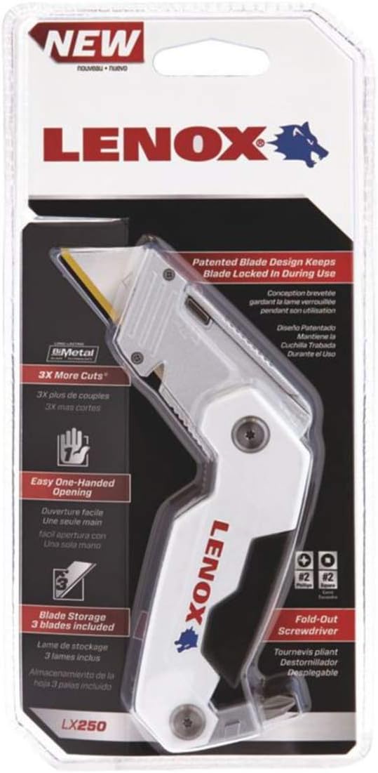 Lenox LX250 Heavy Duty Utility Knife - Image 1