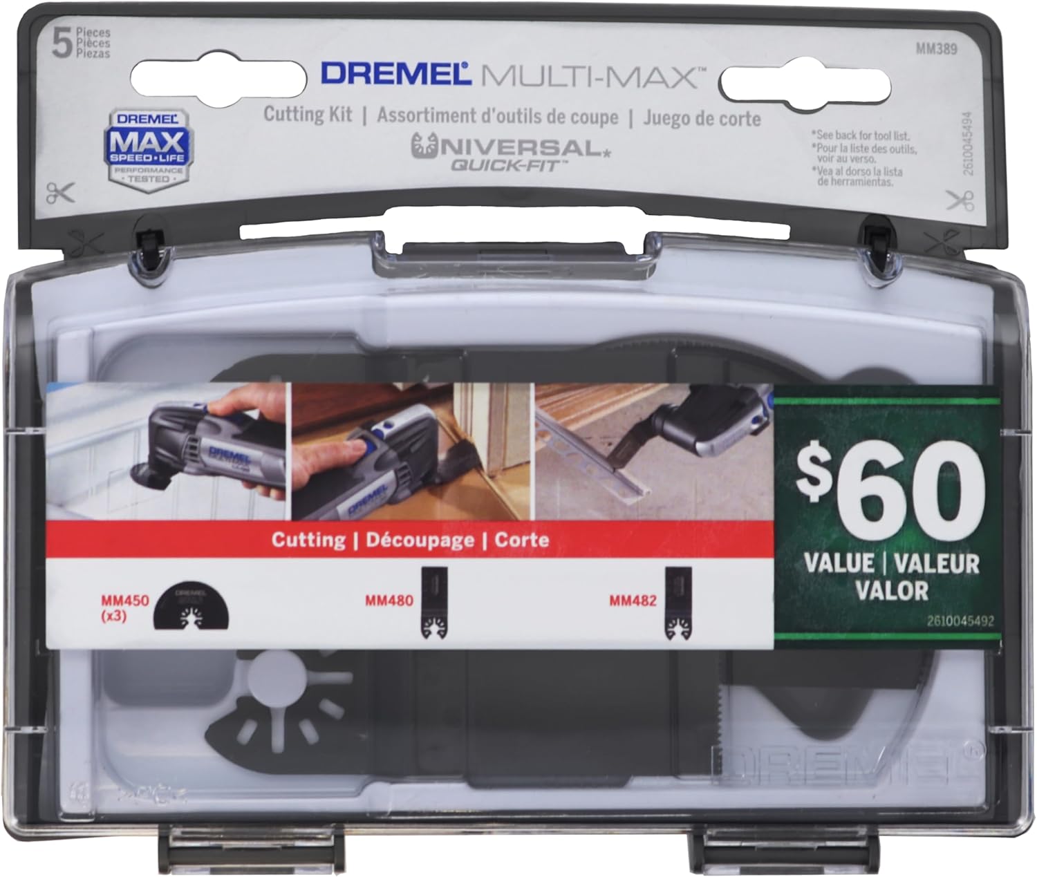 Dremel Cutting Oscillating Blade Assortment - Image 1