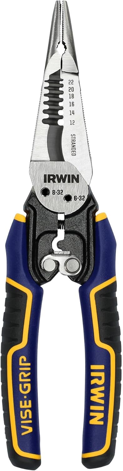 IRWIN VISE-GRIP Wire Stripper, 7 in 1 Multi-Function (IWHT84002) - Image 1