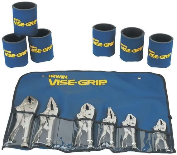 IRWIN Tools VISE-GRIP Locking Pliers, 6-Piece Set (641MT) - Image 1