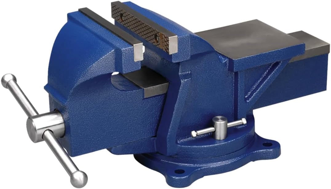 Wilton General Purpose Bench Vise, 6" Jaw Width, 5" Max Jaw Opening, 3" Throat (11106) - Image 1