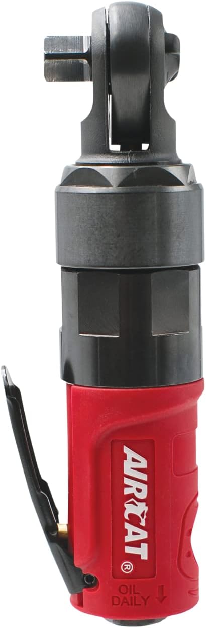 AIRCAT Pneumatic Tools 810-RW: 3/8-Inch Compact Impacting Ratchet 550 RPM, 50 ft-lbs Maximum Torque - Image 1