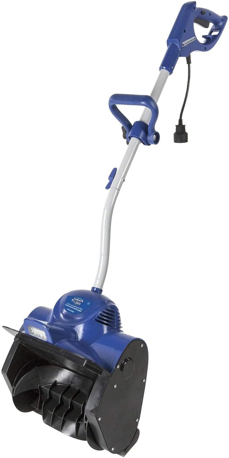 Snow Joe Corded Electric Snow Shovel, 10 Amp Powered Snow Thrower with Headlight and 11" Clearing Path for Decks, Steps, Patios and Sidewalks, 324E - Image 1