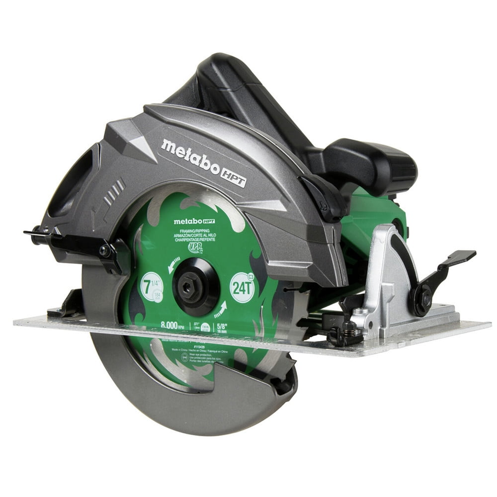 Metabo HPT Circular Saw Kit | RIPMAX | 7 1/4-Inch Blade | 6,800 RPM | Dust Blower Function | 5-Year Warranty | C7UR - Image 1