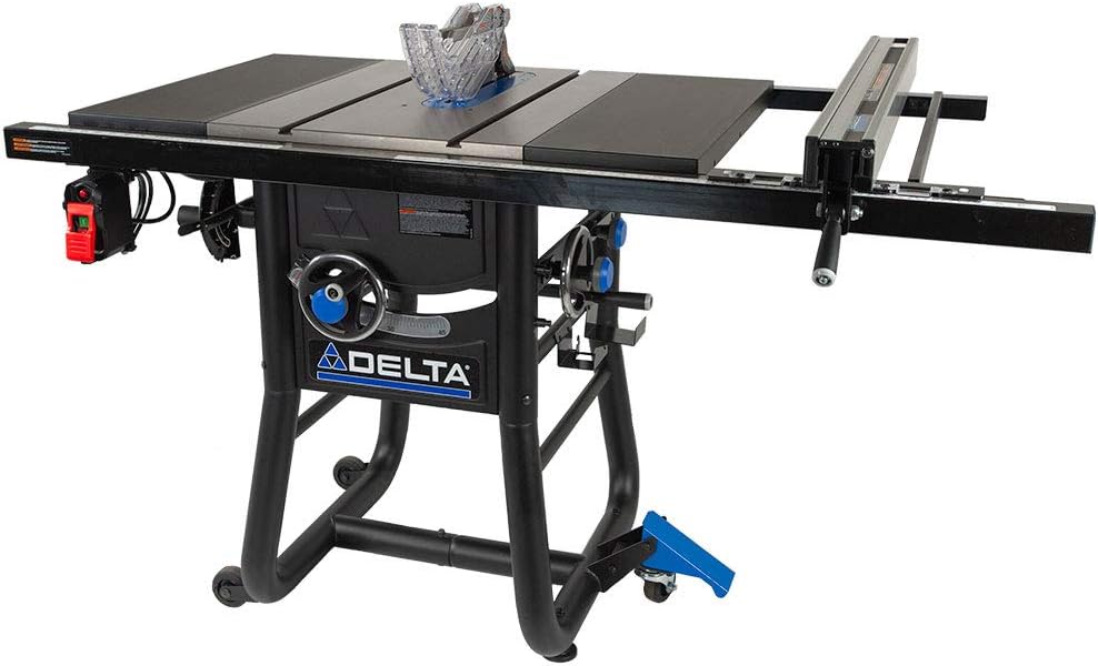 Delta - 10 in. Contractor Table Saw - Image 1