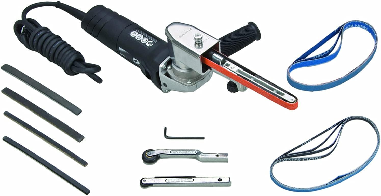 Electric Dynafile II Abrasive Belt Tool Versatility Kit - Image 1