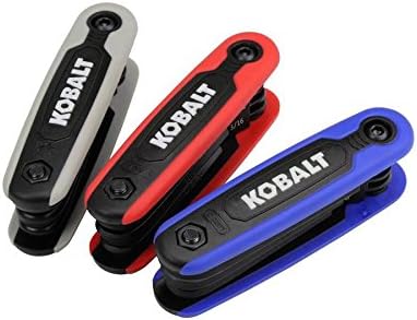 Kobalt 498862 25-Key Folding Hex Key Set, Inch/Metric/Torx 3-Pack - Image 1