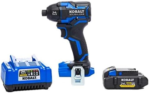Kobalt XTR 24-Volt Max 1/4-in Variable Speed Brushless Cordless Impact Driver (1-Battery Included) - Image 1