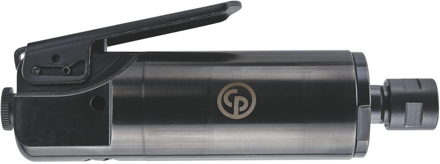 Chicago Pneumatic CP9113G - Air Die Grinder Tool, Welder, Woodworking, Automotive Car Detailing, Stainless Steel Polisher, Heavy Duty, Straight, 1/4 Inch (6 mm), 1.01 HP / 750 W - 25000 RPM - Image 1