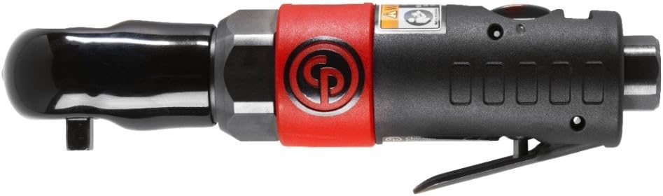 Chicago Pneumatic CP825CT - Air Ratchet Wrench, 3/8 Inch, Composite Housing, Torque (Min/Max) 3.7-25.8 ft. lbf / 5-35 Nm, 280 RPM, Automotive Tools, Repair Shop, Mechanic Set - Image 1