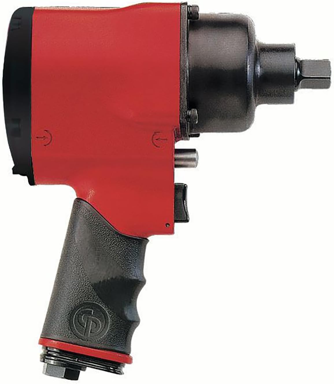 Chicago Pneumatic CP6500-RSR 1/2 Inch Air Impact Wrench, Red, Alloy Steel, Twin Hammer, Oil Bath Lubrication - Image 1