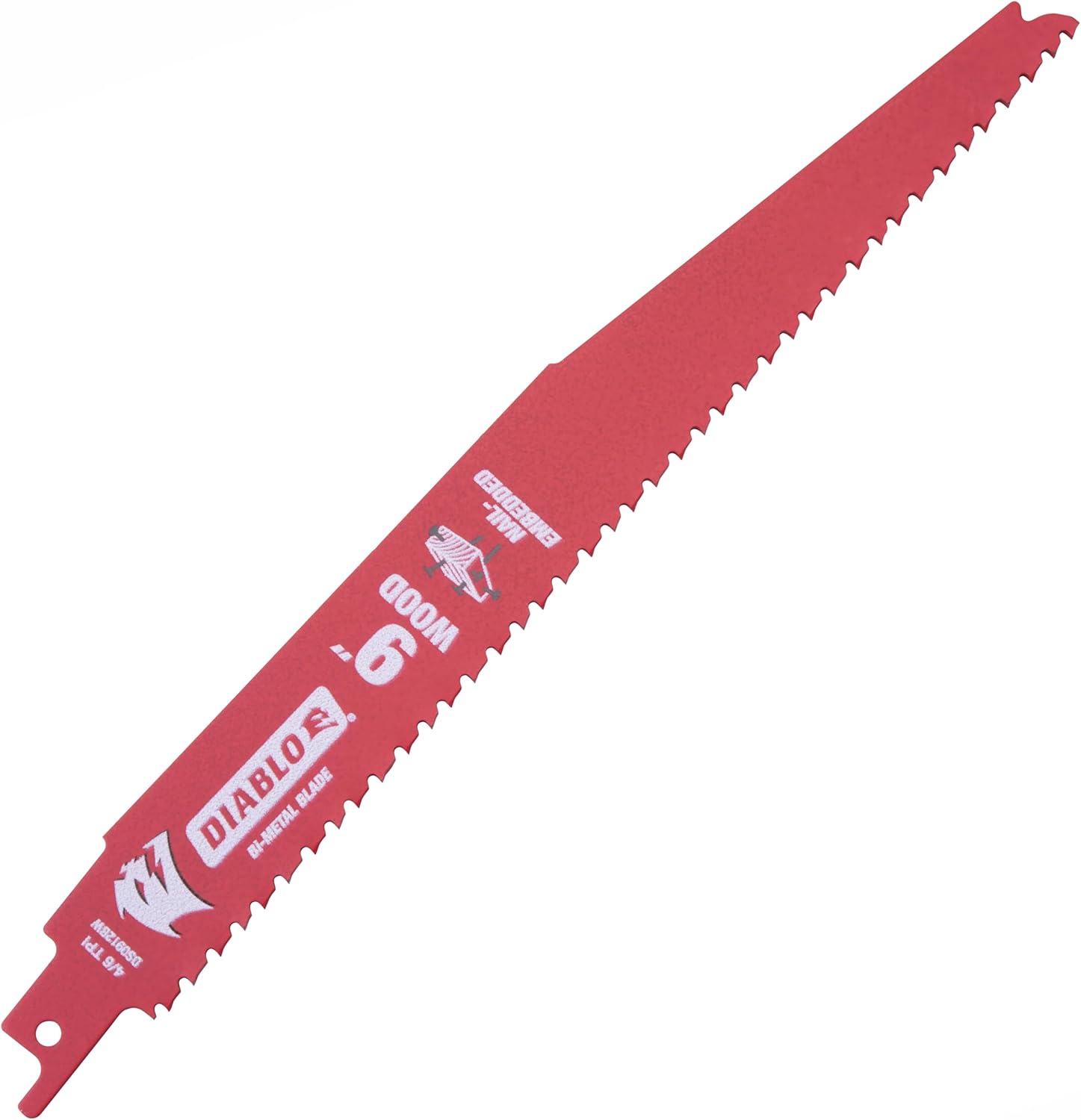 Diablo Freud DS0912BW25 Demo Demon 9" 6/12 TPI Wood Cutting Reciprocating Saw Blade 25 Pack - Image 1