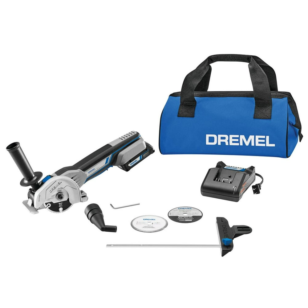 Dremel US20V-01 20V MAX Cordless Compact Saw Tool Kit (Renewed) - Image 1