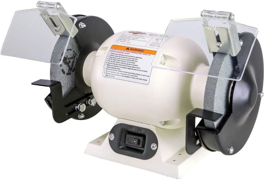 SHOP FOX M1051 6-Inch Bench Grinder - Image 1