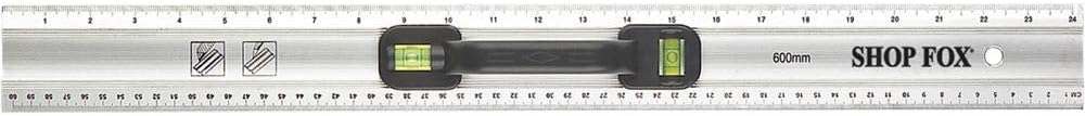 Shop Fox 24" Aluminum Ruler with Handle - Image 1
