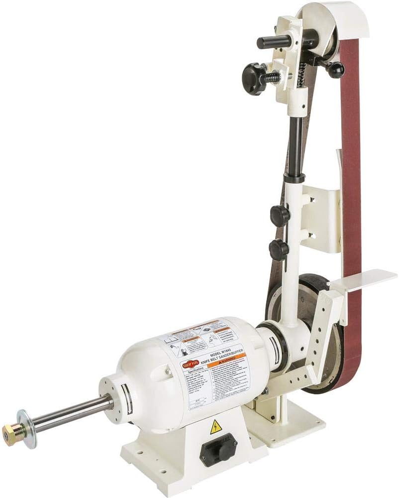 Shop Fox W1843 Knife Belt Sander/Buffer - Image 1