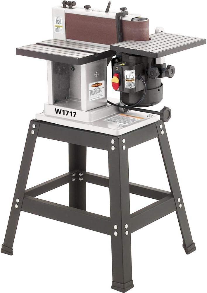 Shop Fox Horizontal/Vertical Edge Sander 110V 1/3HP 2100 Fpm - Image 1