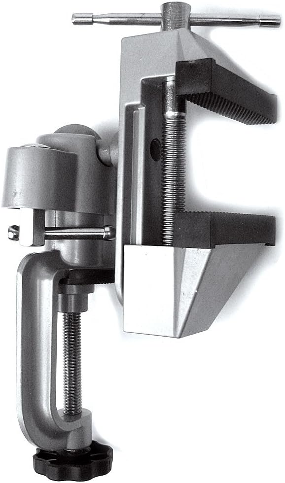 Stalwart 75-3060 Hawk Tabletop Vice 360 Degree Swivel 45 Degree Tilt - Image 1
