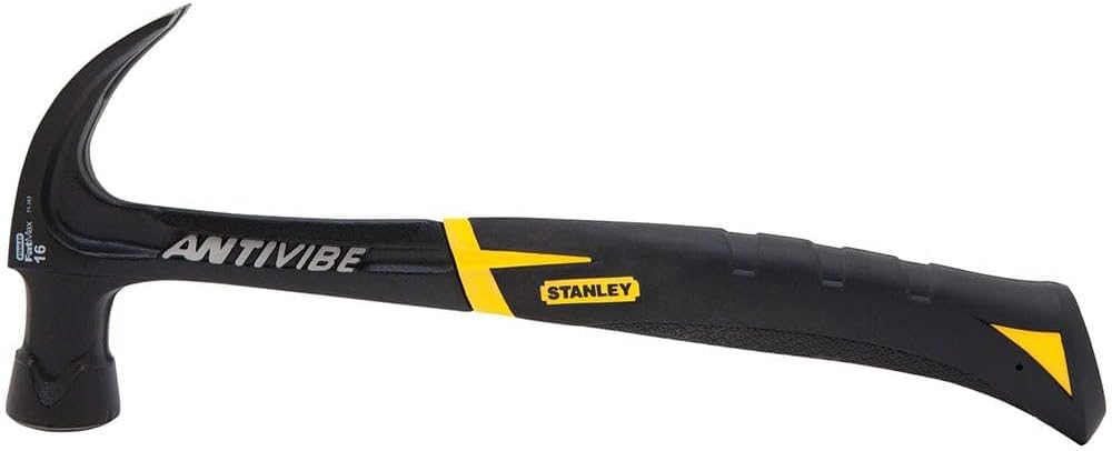 Stanley 51-162 16 oz FatMax Xtreme AntiVibe Curve Claw Nailing Hammer - Image 1