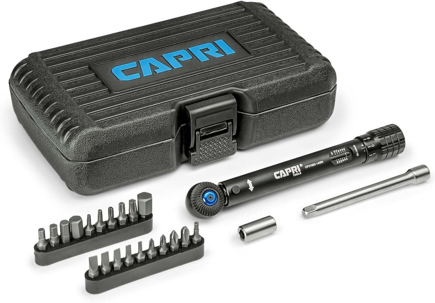 Capri Tools 1/4 in. Drive Mini Torque Wrench Set, 30-140 in. lbs. - Image 1