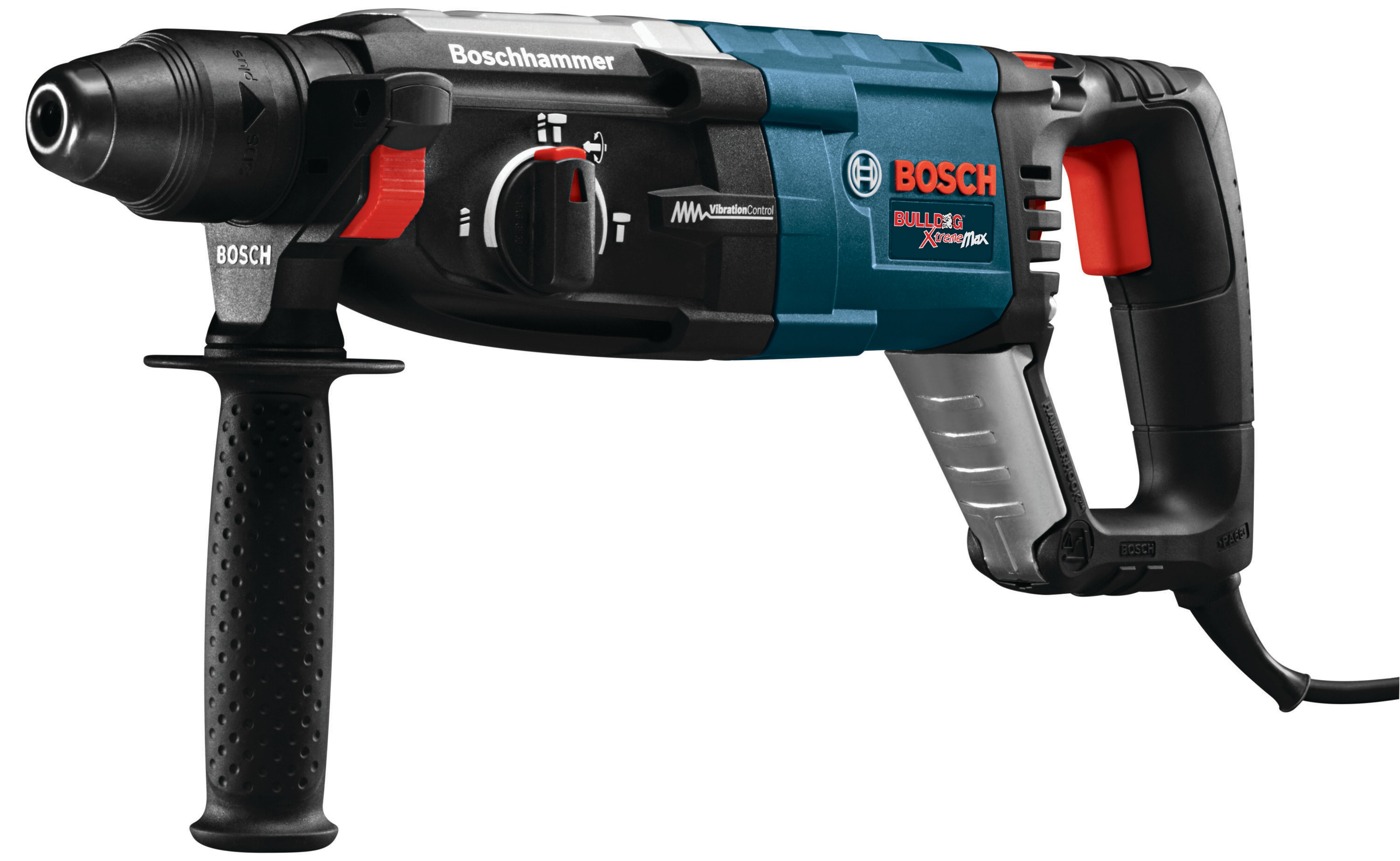 8.5 Amp Corded 1-1/8 in. SDS-Plus Variable Speed Concrete/Masonry Rotary Hammer Drill with Carrying Case - Image 1