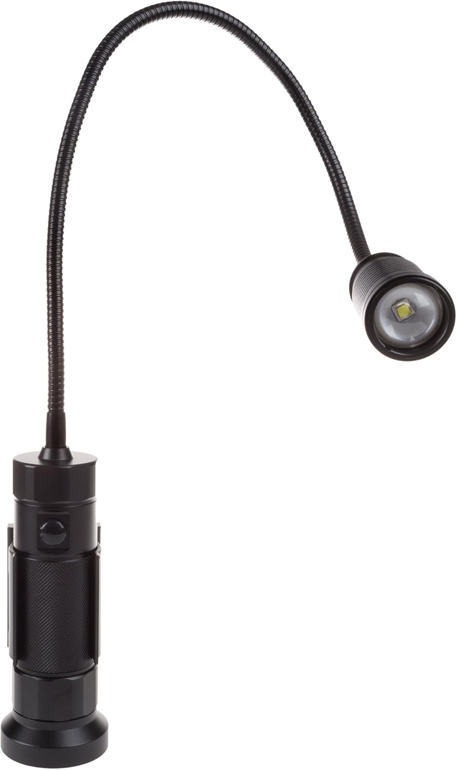Stalwart CREE LED Work Light - 550 Lumen Magnetic Light Lamp with Flexible Gooseneck - Portable LED Lamp for Sewing, Crafting, or Workbench (Black) - Image 1