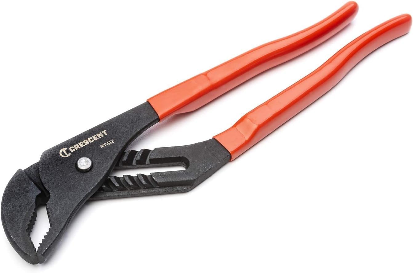 Crescent 12" Tongue & Groove Plier, V-Jaw, Black Oxide - RT412CVN - Image 1