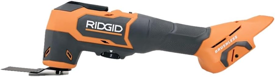 RIDGID 18V Brushless Cordless Oscillating Multi-Tool (Tool Only) - Image 1