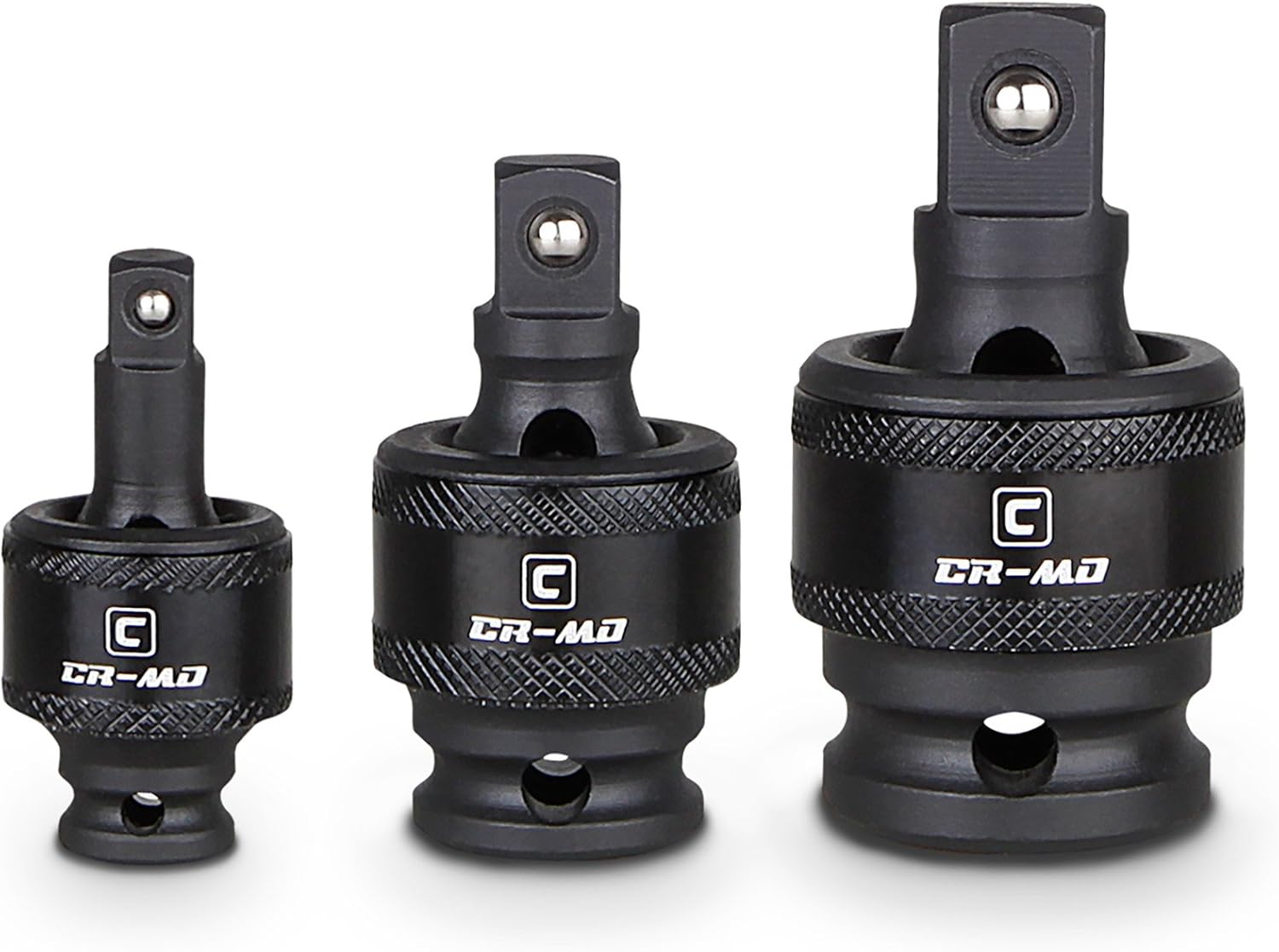Capri Tools Premium Impact Universal Joint Set, CrMo, 3-Piece - Image 1