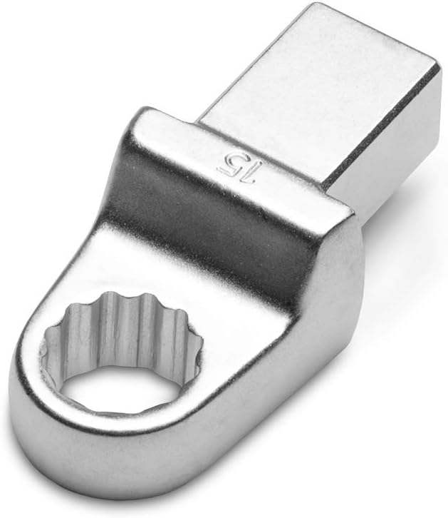 Capri Tools 15 mm Box End Interchangeable Torque Wrench Head, Metric, 14 mm x 18 mm Drive - Image 1