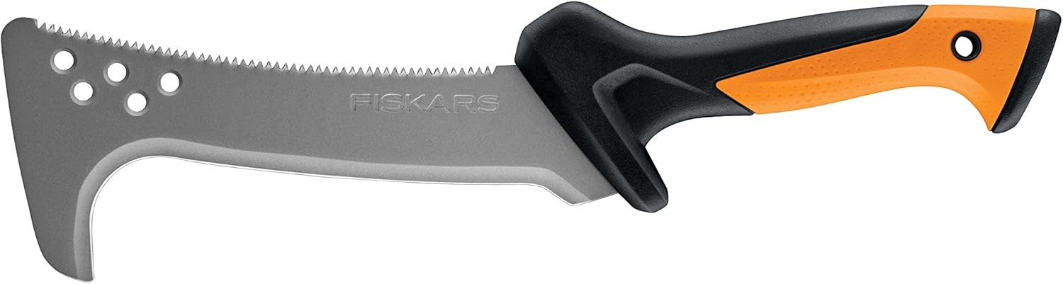 Fiskars 18" Billhook Saw - Cut Shrubs, Hedges, Small Branches, and Woody Saplings - Lawn & Garden Tool - Image 1