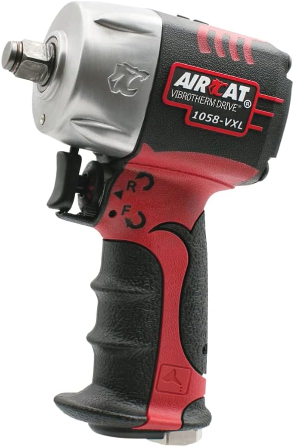 AIRCAT Pneumatic Tools 1058-VXL 1/2-Inch Vibrotherm Drive Composite Compact Impact Wrench 750 ft-lbs of Torque - Image 1
