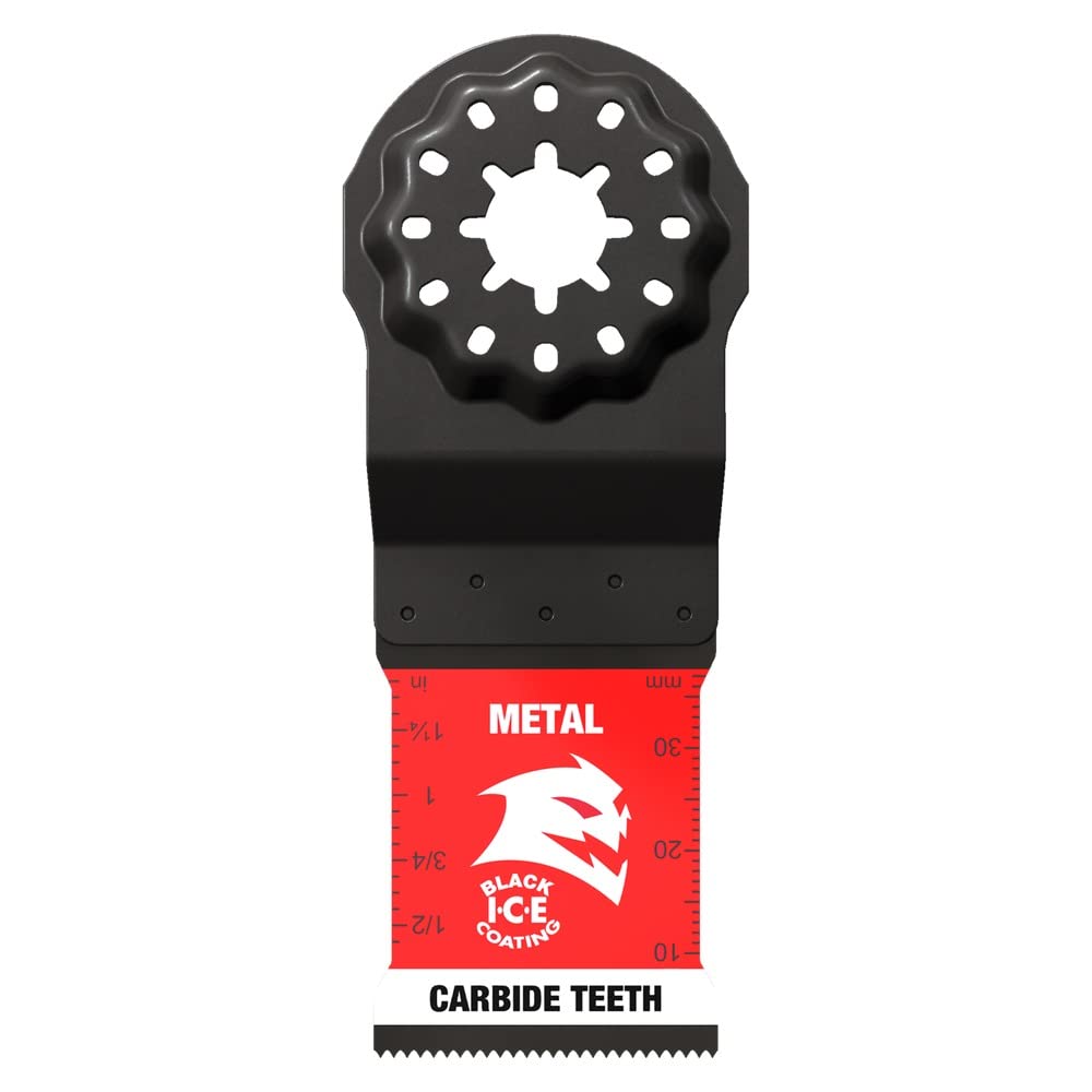 Diablo Starlock 1-1/4 in. W Carbide Oscillating Blade Metal 3 pk - Image 1