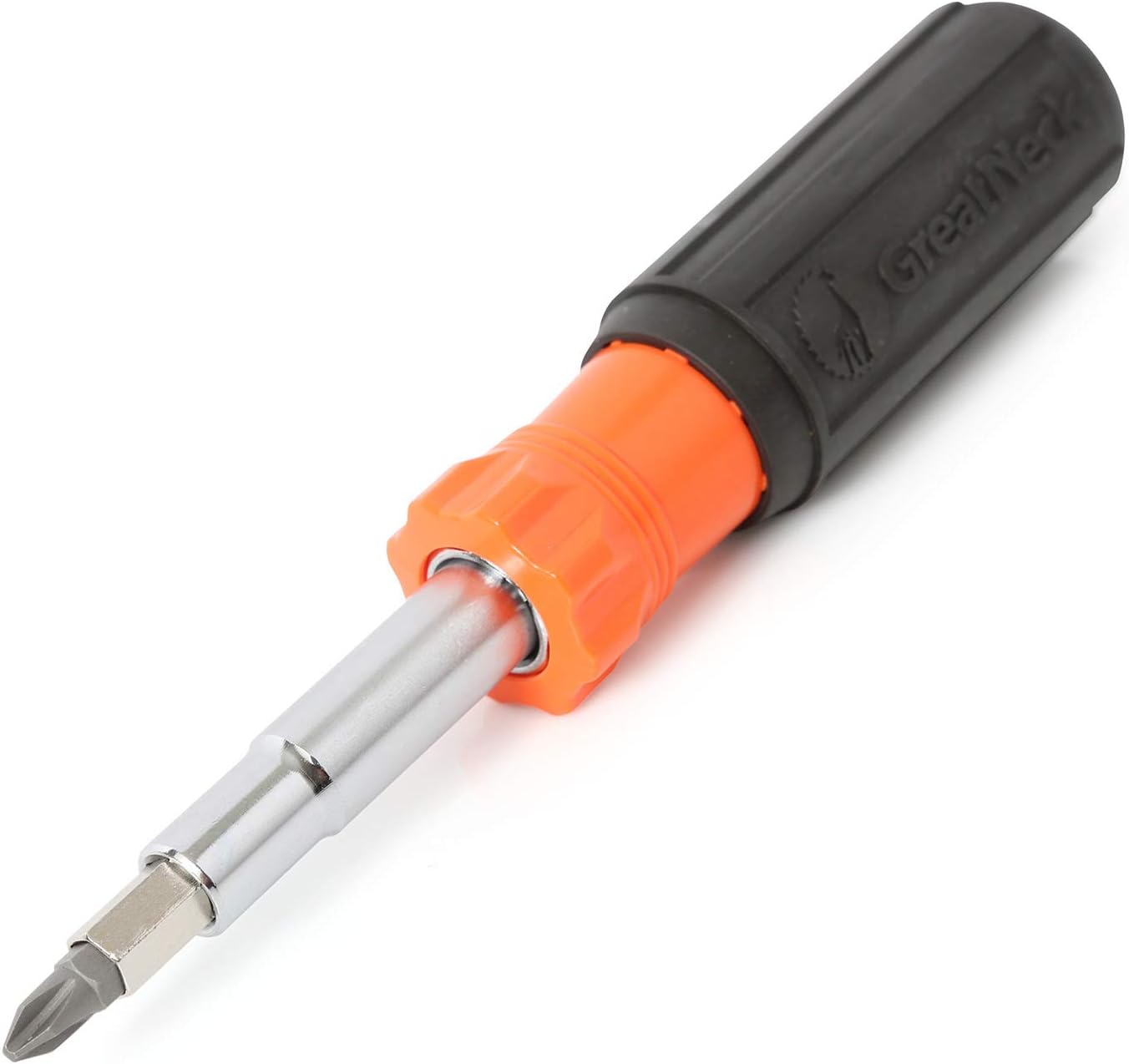 GreatNeck SD11RC 11 in 1 Screwdriver and Nut Driver Set, Multi-Bit Cushion Grip, Multi Tool Screwdriver Kit, HVAC tools, Electrician Tools - Image 1