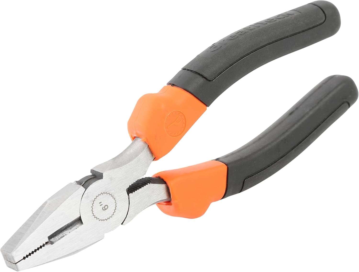 GreatNeck E6C Linesman Pliers (6 Inch), Electrical Wire Cutting and Gripping Tool, Drop Forged Steel, Rust Resistant, Comfort Grip Handle - Image 1