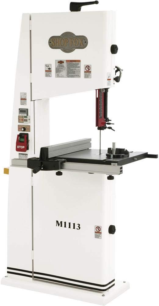 Shop Fox 18 Inch Vertical Wood/Metal Bandsaw 220V 1 1/2HP 3 Phase - Image 1