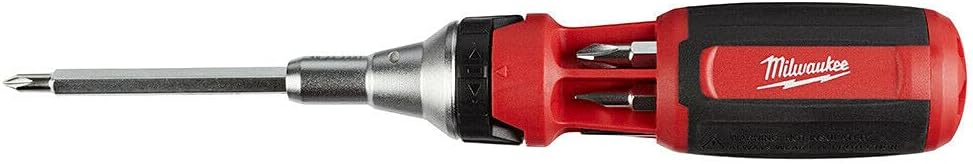 Milwaukee 9-in-1 High Torque Drive Ratcheting Multi-bit Driver - Image 1