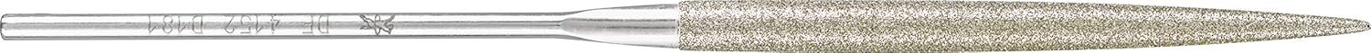 Pferd-4032 Needle File, Diamond Grit, Half-Round, Fine, 5-1/2" Length - Image 1