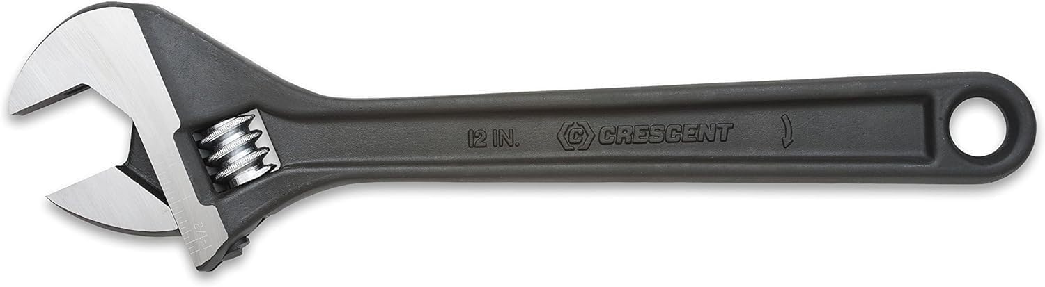 Crescent 12" Adjustable Black Oxide Wrench, Boxed - AT212BK - Image 1