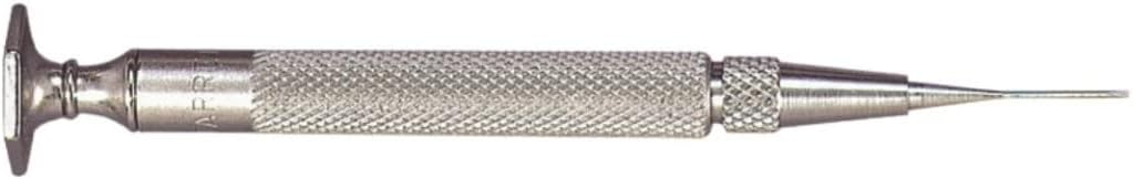 Starrett Jewelers Screwdriver with Knurled Grip and Nickel-plated Steel Bodies - Ideal for Fine, Delicate Work, and Relatively Small Work - .025" Blade Width - 555AA - Image 1