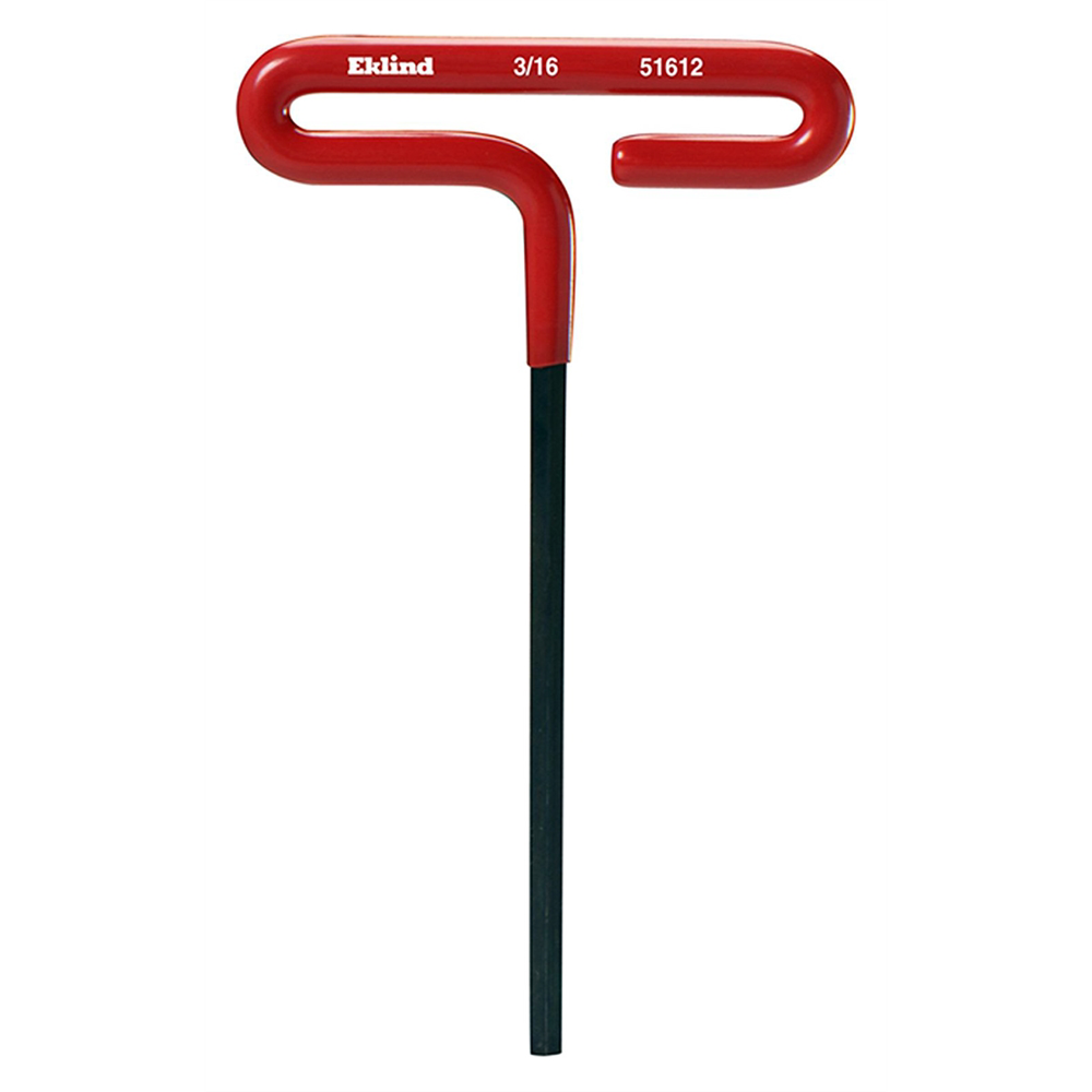 Eklind Tool Company HEX KEY 3/16IN. T-HANDLE 6IN. CUSHION GRIP - Image 1