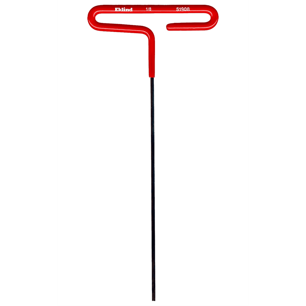 Eklind Tool Company HEX KEY 1/8IN. T-HANDLE 9IN. CUSHION GRIP - Image 1