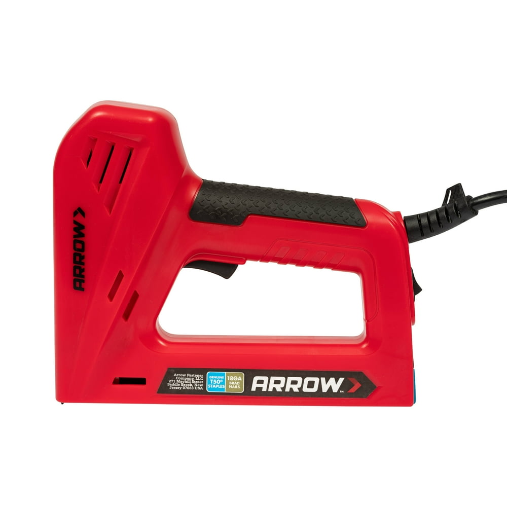 Arrow T50ACN Corded Electric Staple Gun and Nailer for DIY and Home Improvement Projects, New - Image 1