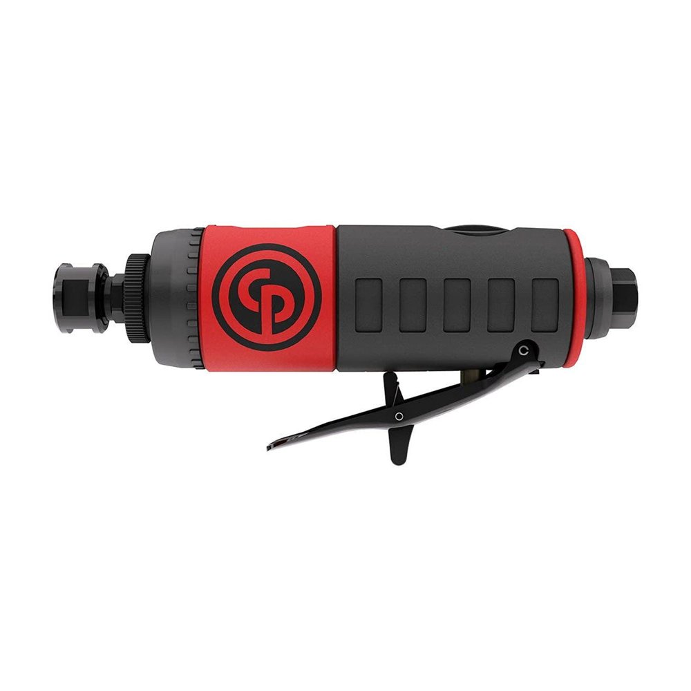 Chicago Pneumatic CP7411 - Air Die Grinder Tool, Welder, Woodworking, Automotive Car Detailing, Stainless Steel Polisher, Heavy Duty, Straight, 1/4 Inch (6 mm), 0.56 HP / 420 W - 22000 RPM CA3 - Image 1